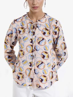 RAREISM - Women Beige Nili Regular Top