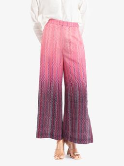 RAREISM - Women Multi-Color Rimino Flared Pant