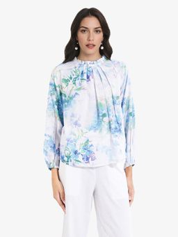 RAREISM - Women White Rome Regular Top