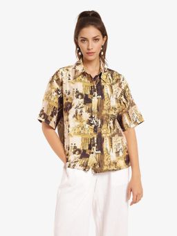 RAREISM - Women Multi-Color Victoria Boxy Shirt