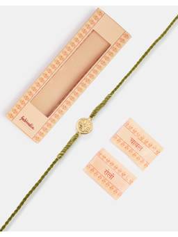 Fabindia - Women Gold Rakhi with Roli Chawal