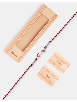 Fabindia - Women Red Rakhi with Roli Chawal