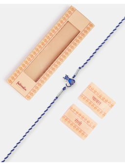 Fabindia - Women Blue Rakhi with Roli Chawal