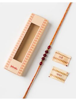 Fabindia - Women Red Thread Rakhi with Roli Chawal