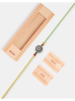 Fabindia - Women Multi-Color Thread Rakhi with Roli Chawal