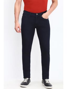 Allen Solly - Men Navy Skinny Fit Dark Wash Jeans
