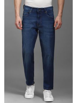 Louis Philippe - Men Navy Light Slim Fit Jeans