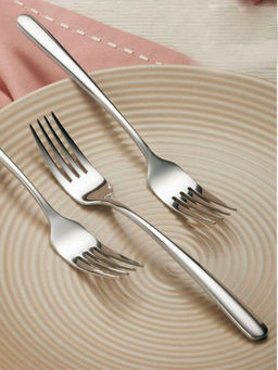 thinKitchen - Dora 18 - 8 Stainless Steel Fork Mirror Finish Set of 6
