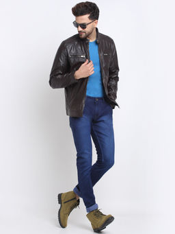 Teakwood - Genuine Leathers Mens Jacket Brown