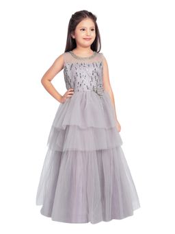 BETTY - Lilac Colored Party Gown