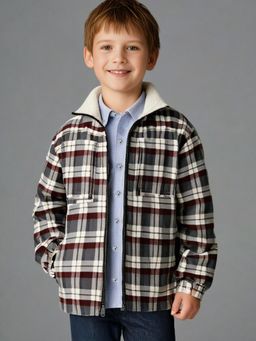 CHERRY CRUMBLE BY NITT HYMAN - Multicolor Yarn Dyed Reversible Unisex Jacket