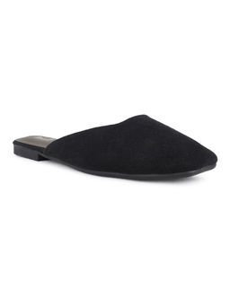 Inc.5 - Womens Black Casual Solid Flat Mules