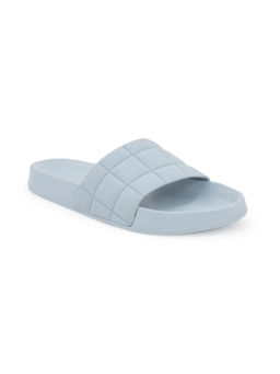 Red Tape - Women Solid Slate Blue Sliders