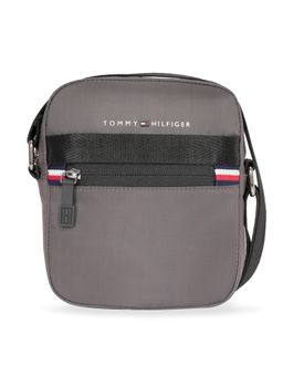 Tommy Hilfiger - Unisex Sunbury Solid Grey Sling Bag