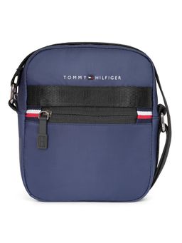 Tommy Hilfiger - Unisex Sunbury Solid Blue Sling Bag