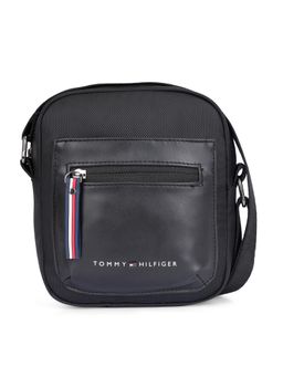 Tommy Hilfiger - Unisex Pittsburg Solid Black Sling Bag