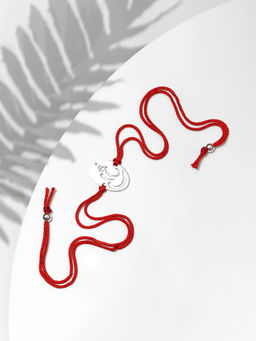 Zavya - 925 Pure Silver Rakhi Love-U-Bhai