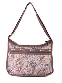 LeSportsac - DELUXE Brown Color Soft Medium Size Bag - 7507.F477