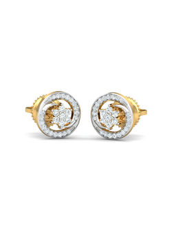 KuberBox - Vartul Stud Earrings 14K Gold