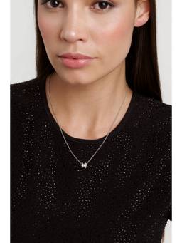 Ted Baker - White Brass Plated Necklace
