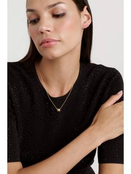 Ted Baker - White Brass Plated Necklace