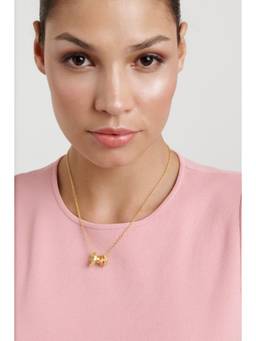 Ted Baker - White Brass Plated Necklace