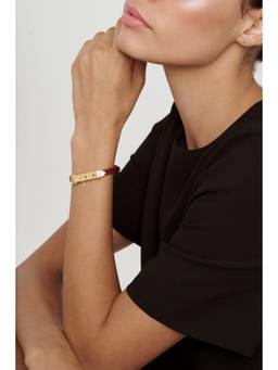Ted Baker - Maroon Brass Plated Bracelet
