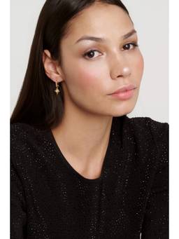 Ted Baker - White Brass Plated Pair Of Earrings