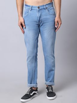 Cantabil - Men Light Mercerised Jeans