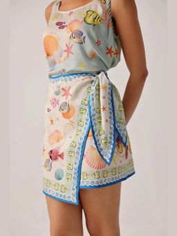 NOIB - Wrap Me Round Skirt - Seaborn