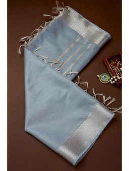 Soch - Women Blue Solid Dupatta