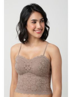 bodyline - Brown Floral Regular Camisole