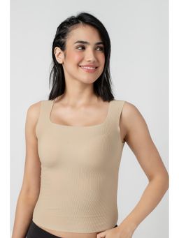 bodyline - Nude Textured Regular Camisole