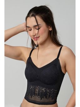 bodyline - Black Floral Regular Camisole