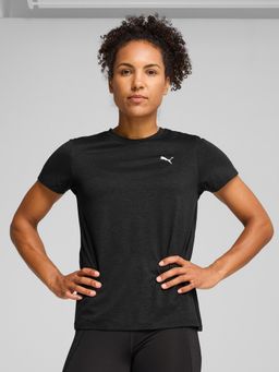 Puma - Train All Day Essentials Women's Heather Black T-Shirt
