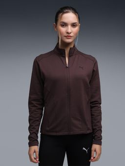 Puma - Cloudspun Women's Branded Training Brown Jacket