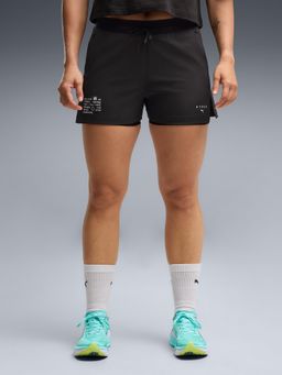 Puma - x HYROX Women's 2-in-1 Black Shorts