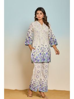 Autumnlane - Raagvi Honey Cotton Co-Ord (Set of 2)