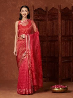 Fabindia - Cotton Silk Maheshwari Sari