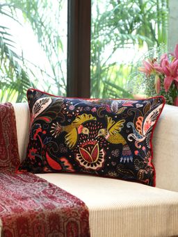 Revive Home - Cotton Viscose Digital Floral Printed Cushion Cover