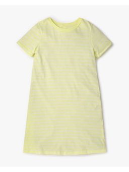 GAP - Girls Yellow Cotton Stripes Dress