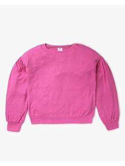 GAP - Girls Pink Knitted Solid Top