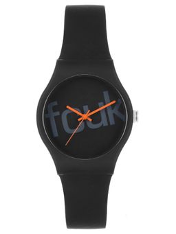 FCUK - Black Analog Watch For Unisex - FC171B