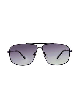 Enrico - Navy Blue UV Protected Polarized Square Sunglasses