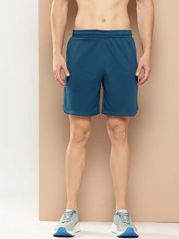 Alcis - Men Blue Solid Endurance Mode Shorts