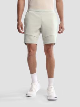 U.S. POLO ASSN. - Men Beige Solid Regular Fit Active Shorts