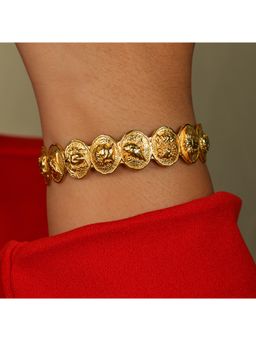 ARVINO - Gold Mriga Mandala Cuff