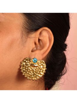 ARVINO - Badal Baag Blue Studs Earnings