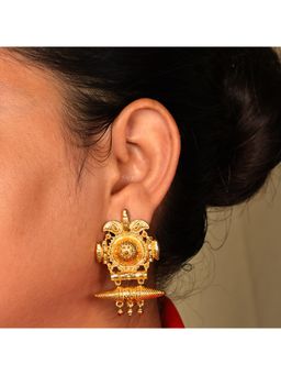 ARVINO - Gold Raj Aegis Earrings