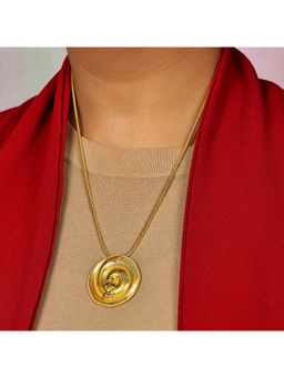 ARVINO - Gold Desert Swirl Necklace
